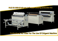 Genişlik 1050mm Hava Filtresi Yapma Makinesi Tam Otomatik Kağıt Katlama Makinesi